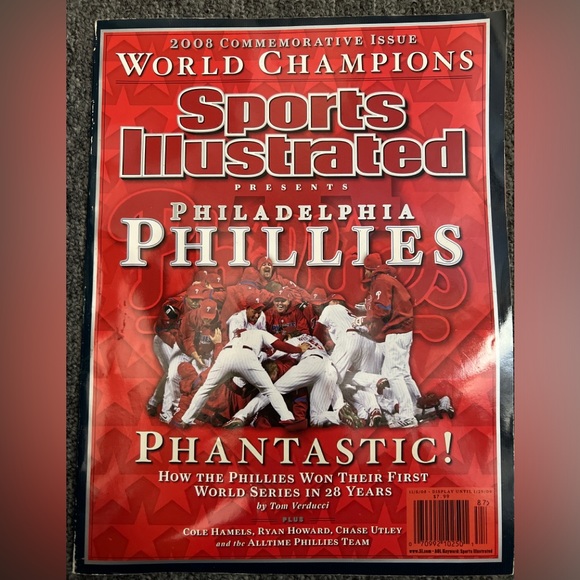 Philadelphia Phillies Sports Illustrated Edition 2008 - Picture 2 of 11